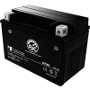 AJC Battery Kawasaki KLX650C R 650CC Motorcycle Battery (1993-1996), 8 Amps, 12V, B Terminals