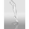 Transparent Mannequin, Leg, 30"H