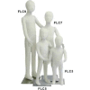 Flexible Childeren's Mannequin, 3 Years Old, Height: 33" - Pkg Qty 2