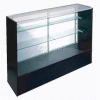 5' Full Vision Show Case, Black