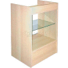 Cash Register Stand With Glass, White