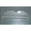 Acrylic Clear Shoe Shelf For Slatwall Panel, 4" x 10" With 1" Channel For Signage - Pkg Qty 50