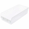 Akro-Mils ShelfMax® Plastic Nesting Storage Shelf Bin 30014 - 11-1/8"W x 23-5/8"D x 6"H Clear - Pkg Qty 6