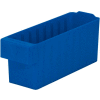 Akro-Mils Dividable Akrodrawer 31142 - 3-1/4"W x 11-5/8"D x 4-5/8"H, Blue - Pkg Qty 6