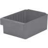 Akro-Mils Dividable Akrodrawer 31182 - 8-3/8"W x 11-5/8"D x 4-5/8"H, Gray - Pkg Qty 4
