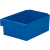 Akro-Mils Dividable Akrodrawer 31188 - 8-3/8W x 17-5/8"D x 4-5/8"H, Blue - Pkg Qty 4
