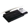 3M&#153; AKT80LE Adjustable Keyboard Tray, 17-3/4" Track Length, Black