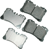 Akebono AKACT1282 ProACT Ultra Premium Ceramic Disc Brake Pad Kit