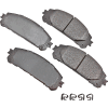 Akebono AKACT1324 ProACT Ultra Premium Ceramic Disc Brake Pad Kit