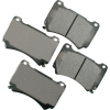Akebono AKACT1396 ProACT Ultra Premium Ceramic Disc Brake Pad Kit