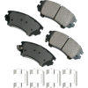 Akebono AKACT1404 ProACT Ultra Premium Ceramic Disc Brake Pad Kit