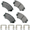 Akebono AKACT1745 ProACT Ultra Premium Ceramic Disc Brake Pad Kit
