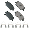 Akebono AKACT1815 ProACT Ultra Premium Ceramic Disc Brake Pad Kit