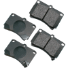 Akebono AKACT466 ProACT Ultra Premium Ceramic Disc Brake Pad Kit