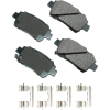 Akebono AKACT822A ProACT Ultra Premium Ceramic Disc Brake Pad Kit