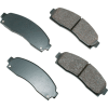 Akebono AKACT833 ProACT Ultra Premium Ceramic Disc Brake Pad Kit