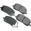 Akebono AKACT884 ProACT Ultra Premium Ceramic Disc Brake Pad Kit