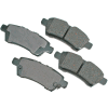 Akebono AKASP1101 Performance Ultra Premium Ceramic Disc Brake Pad Kit