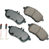 Akebono AKEUR1340 EURO Ultra Premium Ceramic Disc Brake Pad Kit