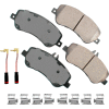 Akebono AKEUR1406 EURO Ultra Premium Ceramic Disc Brake Pad Kit