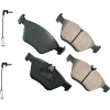 Akebono AKEUR710 EURO Ultra Premium Ceramic Disc Brake Pad Kit