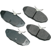 Akebono AKEUR806 EURO Ultra Premium Ceramic Disc Brake Pad Kit