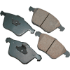 Akebono AKEUR979 EURO Ultra Premium Ceramic Disc Brake Pad Kit