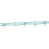 Nexel® Poly-Green® Wire Ledge 54"W x 4"H