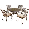 Hanover Traditions 5-Piece Outdoor Dining Set