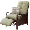 Hanover Ventura Outdoor Luxury Recliner with Pillow