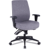 Alera® 24/7 Mid-Back Multifunction Task Chair - Gray Fabric - Wrigley Series