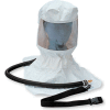 Allegro 9910 Tyvek™ Supplied Air Respirator Hood With OBAC Fitting, Belt, Clip & Suspension