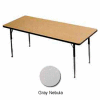 Activity Table - Rectangle - 24" X 36", Juvenile Adj. Height, Gray Nebula