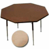 Activity Table - Octagon - 48" Diameter, Juvenile Adj. Height, Fusion Maple