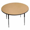 ADA Activity Table - Round - 60" Diameter, Adj. Height, Light Oak