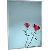 ASI® Stainless Steel Channel Frame Mirror - 24"Wx36"H - 0620-2436