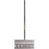 TrueTemper® 24" Aluminum Blade Snow Pusher Shovel W/ Wood Handle