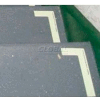 Photoluminescent Aluminum 'Right' L-Shaped Step Marker