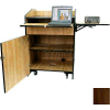 Non Sound Multimedia Presentation Plus Podium - Walnut