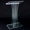 X Acrylic Floor Lectern / Podium