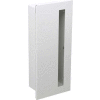 Dana Extinguisher Cabinet, Duo-Vertical Panel, Stainless Steel, 9"L x 18"H x 5-3/4"W