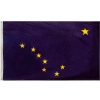 3X5 Ft. 100% Nylon Alaska State Flag