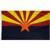3X5 Ft. 100% Nylon Arizona State Flag