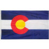 3X5 Ft. 100% Nylon Colorado State Flag