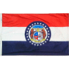 4X6 Ft. 100% Nylon Missouri State Flag