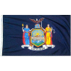 4X6 Ft. 100% Nylon New York State Flag