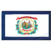 3X5 Ft. 100% Nylon West Virginia State Flag