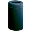 Rubbermaid® AOT30BK Crowne Open Top 30 Gallon Receptacle w/Plastic Liner - Black