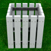 Polly Products Economizer 20" Planter, Green