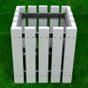 Polly Products Economizer 20" Planter, Sand
